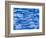 Water Ripples in Swimming Pool, Grande Terre, Guadaloupe, Caribbean-Walter Bibikow-Framed Photographic Print