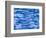 Water Ripples in Swimming Pool, Grande Terre, Guadaloupe, Caribbean-Walter Bibikow-Framed Photographic Print