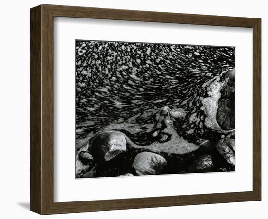 Water, Rock, Sand, c. 1965-Brett Weston-Framed Photographic Print