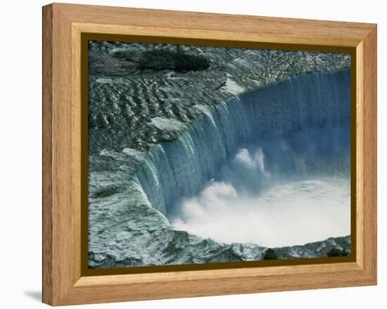Water Rushing over Horseshoe Falls-Ron Watts-Framed Premier Image Canvas