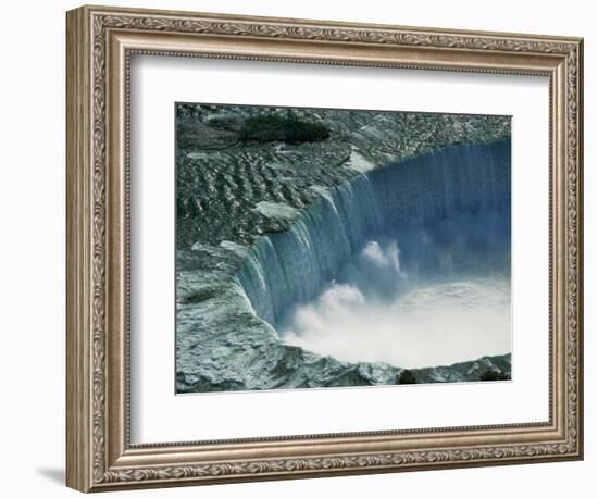 Water Rushing over Horseshoe Falls-Ron Watts-Framed Photographic Print