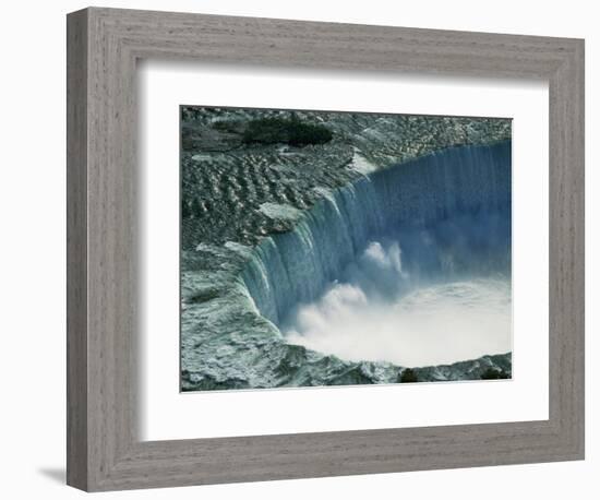 Water Rushing over Horseshoe Falls-Ron Watts-Framed Photographic Print