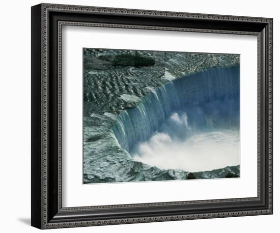 Water Rushing over Horseshoe Falls-Ron Watts-Framed Photographic Print