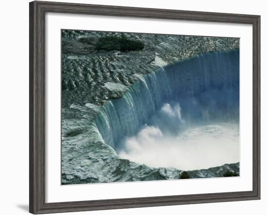 Water Rushing over Horseshoe Falls-Ron Watts-Framed Photographic Print