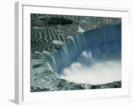 Water Rushing over Horseshoe Falls-Ron Watts-Framed Photographic Print