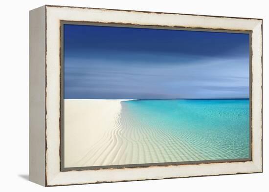 Water's Edge I-Maggie Olsen-Framed Stretched Canvas