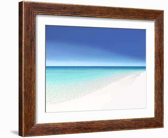 Water's Edge V-Maggie Olsen-Framed Art Print