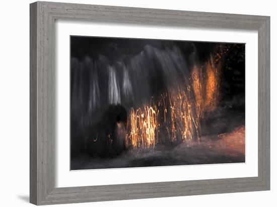 Water Scribbles 2-Ursula Abresch-Framed Photographic Print