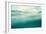 Water. Sea. Ocean, Wave close Up. Nature Background. Soft Focus. Image Toned and Noise Added.-khorzhevska-Framed Photographic Print