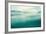 Water. Sea. Ocean, Wave close Up. Nature Background. Soft Focus. Image Toned and Noise Added.-khorzhevska-Framed Photographic Print