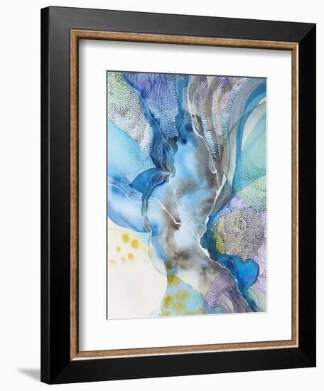 Water Series in The Flow-Helen Wells-Framed Art Print