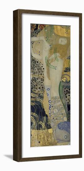 Water Serpents I, ca. 1904-1907-Gustav Klimt-Framed Giclee Print