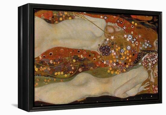 Water Serpents II, 1904-07-Gustav Klimt-Framed Premier Image Canvas