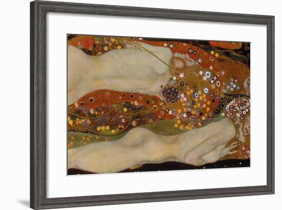 Water Serpents II, 1904-07-Gustav Klimt-Framed Giclee Print