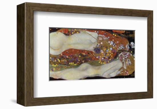 Water Serpents II, 1907-Gustav Klimt-Framed Art Print