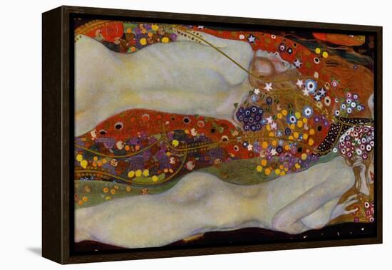 Water Serpents II, c.1907-Gustav Klimt-Framed Premier Image Canvas