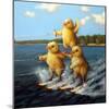 Water Ski Chicks-Lucia Heffernan-Mounted Art Print