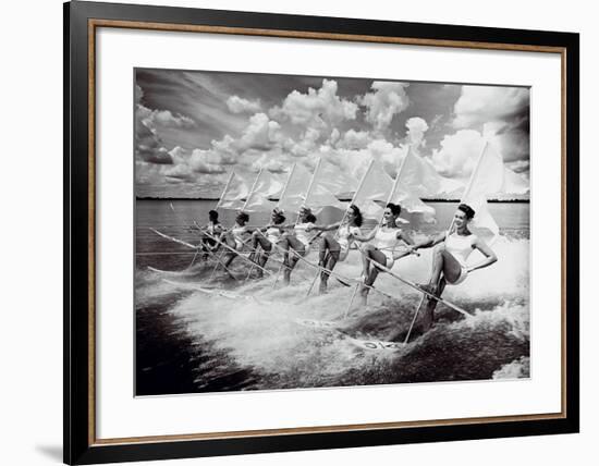 Water Ski Parade-Unknown The Chelsea Collection-Framed Art Print