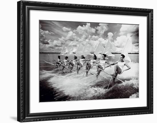 Water Ski Parade-Unknown The Chelsea Collection-Framed Art Print