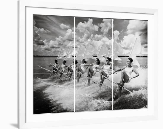 Water Ski Parade-The Chelsea Collection-Framed Giclee Print