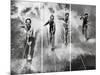 Water Ski Splash-The Chelsea Collection-Mounted Giclee Print