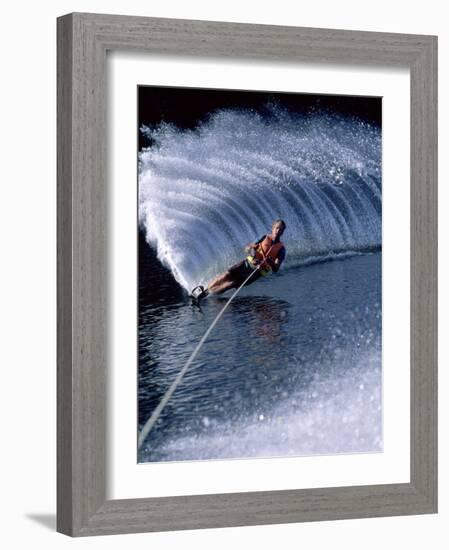 Water Skiing-null-Framed Photographic Print