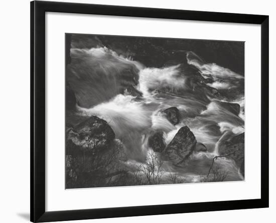 Water Splashing in River-Clive Nolan-Framed Photographic Print