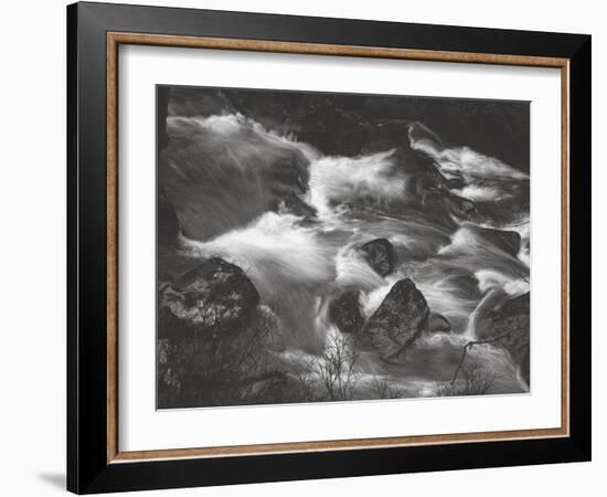 Water Splashing in River-Clive Nolan-Framed Photographic Print