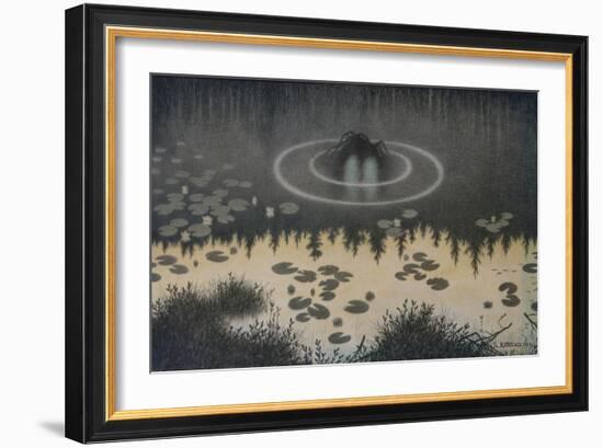 Water sprite, 1904-Theodor Severin Kittelsen-Framed Giclee Print