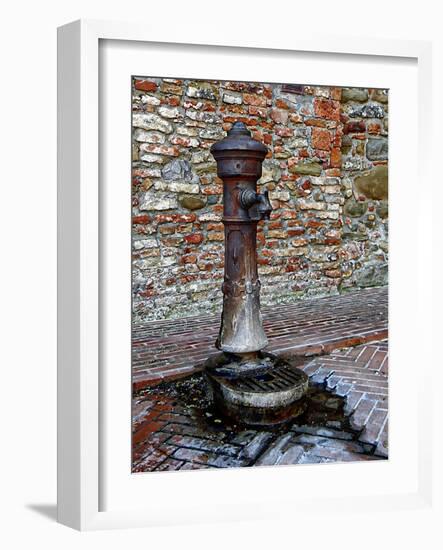 Water Station Panicale-Dorothy Berry-Lound-Framed Giclee Print