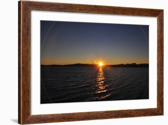 Water Sundown II-Logan Thomas-Framed Photographic Print