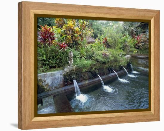 Water Temple, Bali, Indonesia, Southeast Asia-Harding Robert-Framed Premier Image Canvas