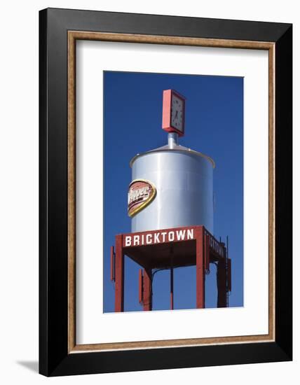 Water Tower, Bricktown, Oklahoma City, Oklahoma, USA-Walter Bibikow-Framed Photographic Print