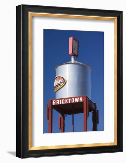 Water Tower, Bricktown, Oklahoma City, Oklahoma, USA-Walter Bibikow-Framed Photographic Print