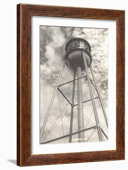 Water Tower, Canyon, Texas-null-Framed Art Print