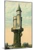 Water Tower, Narragansett Pier-null-Mounted Art Print