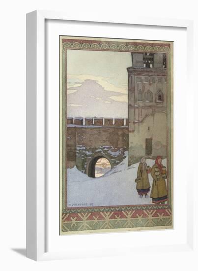 Water Tower of the Novgorod Kremlin, 1902-Ivan Yakovlevich Bilibin-Framed Giclee Print