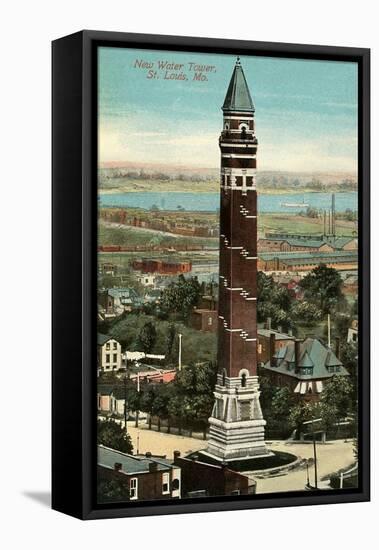 Water Tower, St. Louis-null-Framed Stretched Canvas