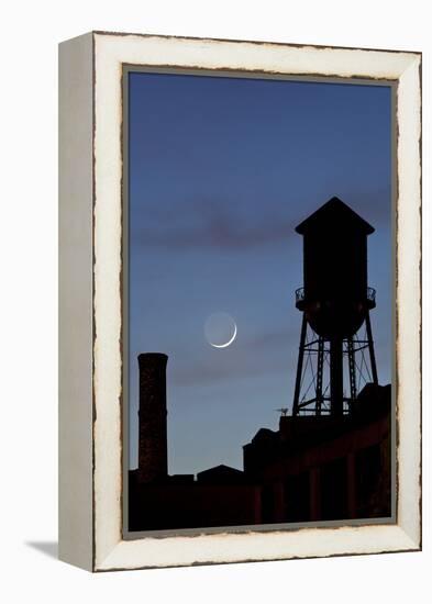 Water Towers, Jersey City, New Jersey-Paul Souders-Framed Premier Image Canvas