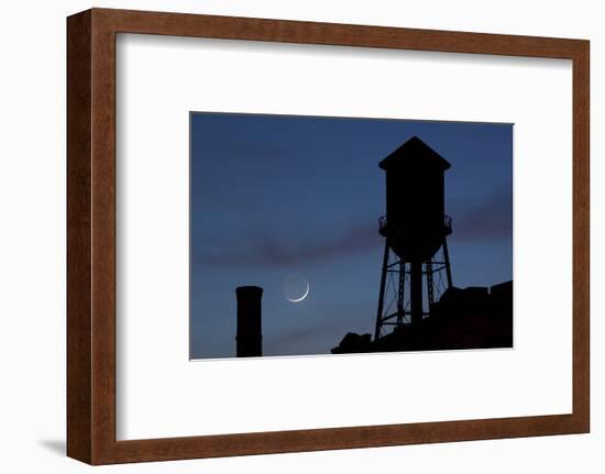 Water Towers, Jersey City, New Jersey-Paul Souders-Framed Photographic Print