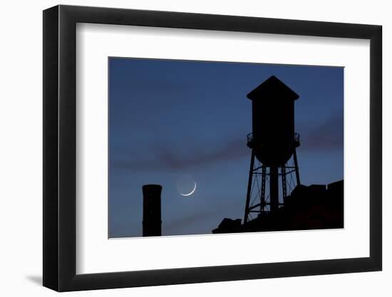 Water Towers, Jersey City, New Jersey-Paul Souders-Framed Photographic Print