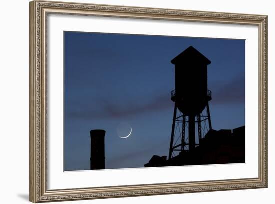 Water Towers, Jersey City, New Jersey-Paul Souders-Framed Photographic Print