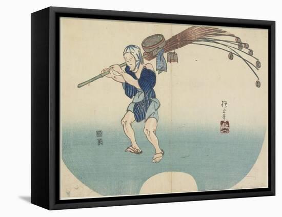 Water Vendor, C. 1830-Hogyoku-Framed Premier Image Canvas