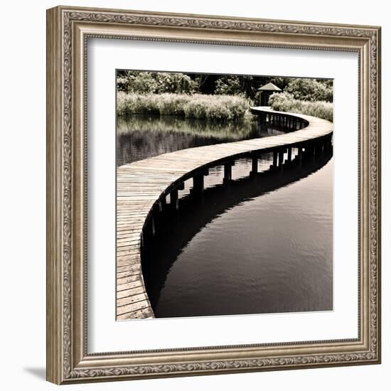 Water Walkway-Eric Chan-Framed Art Print