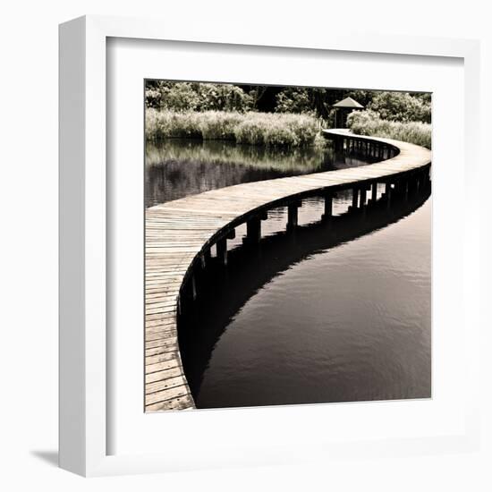 Water Walkway-Eric Chan-Framed Art Print