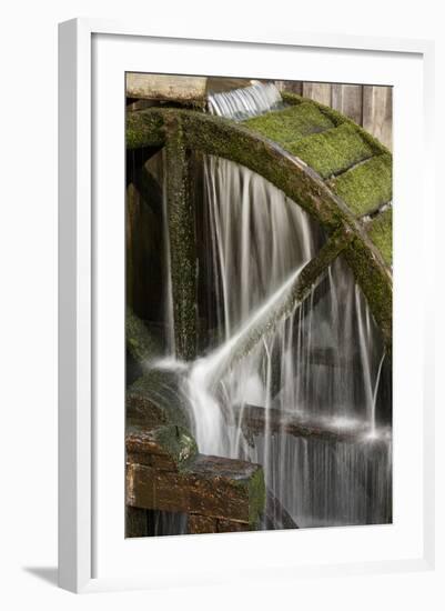 Water Wheel, Cable Mill, Cades Cove, Great Smoky Mountains National Park, Tennessee-Adam Jones-Framed Photographic Print