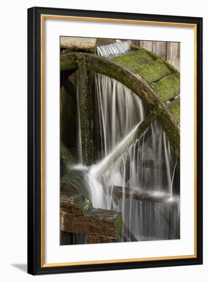 Water Wheel, Cable Mill, Cades Cove, Great Smoky Mountains National Park, Tennessee-Adam Jones-Framed Photographic Print