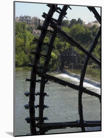 Water Wheels on the Orontes River, Hama, Syria, Middle East-Christian Kober-Mounted Photographic Print