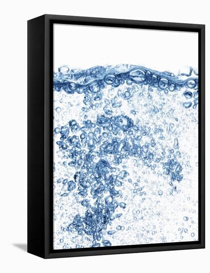 Water with Air Bubbles-Petr Gross-Framed Premier Image Canvas