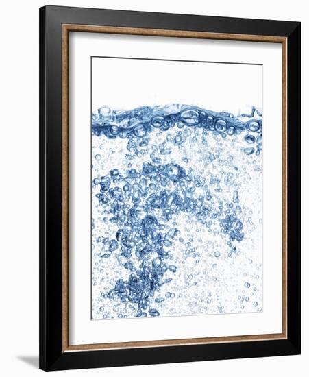 Water with Air Bubbles-Petr Gross-Framed Photographic Print